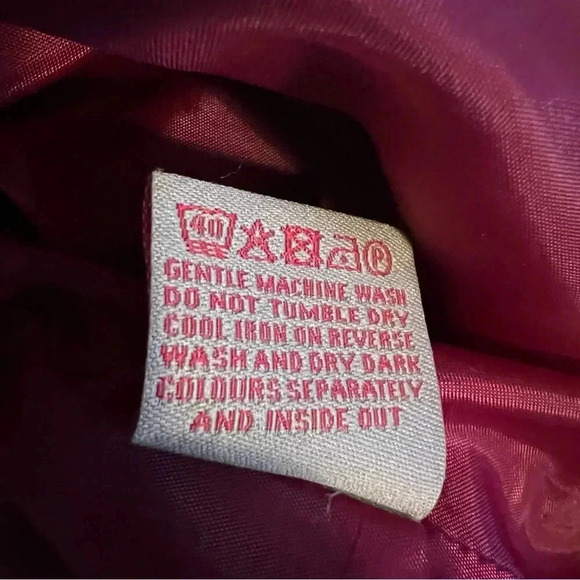 Boden Women’s Purple A Line Midi Skirt with Velvet Rose Appliqué US Size 6 GUC - Picture 6 of 10